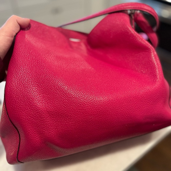 Beautiful Pink Coach Shoulder Bag - Picture 6 of 11